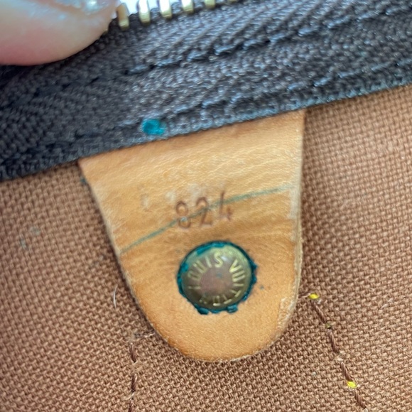 LOUIS VUITTON SPEEDY 35 MONO VINTAGE DC 824 ‼️PURGE SALE‼️ - Picture 15 of 16